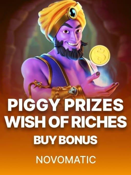 Piggy Prizes Wish of Riches Buy Bonus game cover